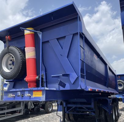3 assi Peso di 8,5 tonnellate 30cbm 40-50 tonnellate Semi-remolchi posteriori per costruzioni