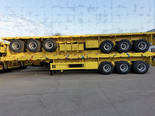Trailers a piattaforma piatta con carico massimo di 30000 kg e fascio Q345b