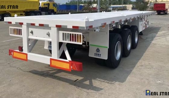 Trailers a piattaforma piatta con carico massimo di 30000 kg e fascio Q345b