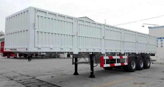 12400x2610x1550mm Semirimorchio 3 asse 4 asse recinzione piastra laterale camion semirimorchio