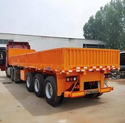 12400x2610x1550mm Semirimorchio 3 asse 4 asse recinzione piastra laterale camion semirimorchio