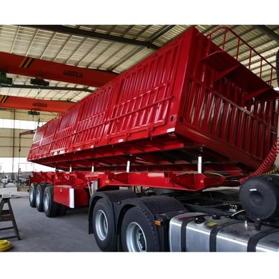 13/16 tonnellate autocarri a semi-inclinazione laterale per carico sfuso materiale in acciaio da parte di professionisti