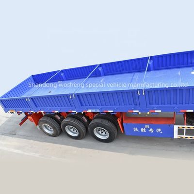 40tons Dump Semi-Retrailer Tipper Tipping Side Truck Trailer con 2&quot;/3.5&quot; King Pin