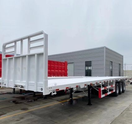 Flessibile semirimorchio a tre assi da 13*3 tonnellate con 12 serrature a torsione per il trasporto dei container