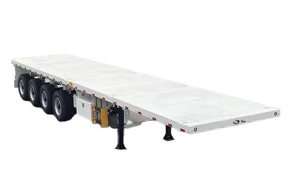 Flessibile semirimorchio a tre assi da 13*3 tonnellate con 12 serrature a torsione per il trasporto dei container