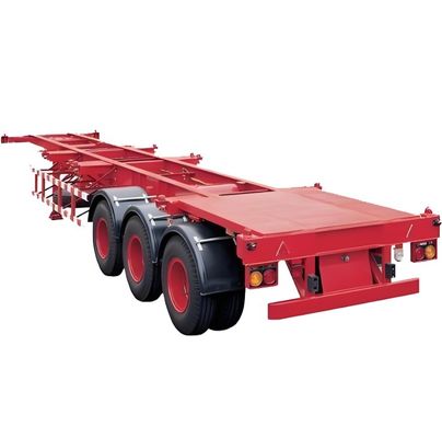 3 assi 20-45 piedi Container Chassis Skeleton Semi-remorco con 12.38x2.48x1.55m Dimensione