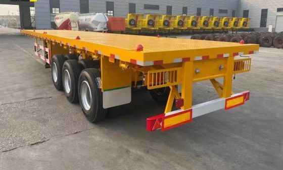 Contenitore di trasporto semirimorchio con sospensione meccanica e numero di asse personalizzato