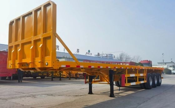 Contenitore di trasporto semirimorchio con sospensione meccanica e numero di asse personalizzato
