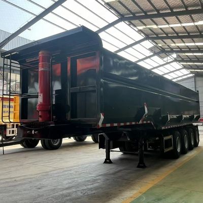 U-type End tipper Semi-truck end tipping truck Relè con sistema di frenatura a doppia linea