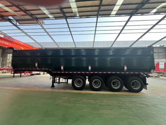 U-type End tipper Semi-truck end tipping truck Relè con sistema di frenatura a doppia linea