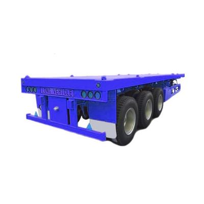Rilettore a tre assi piatto personalizzato per il trasporto di pneumatici per attrezzature speciali 12.00R22.5
