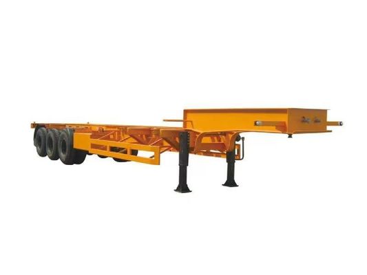12500/13000/14000/16000x2500/3000x1100/3300mm Container a tre assi Semi-remolchio scheletrico