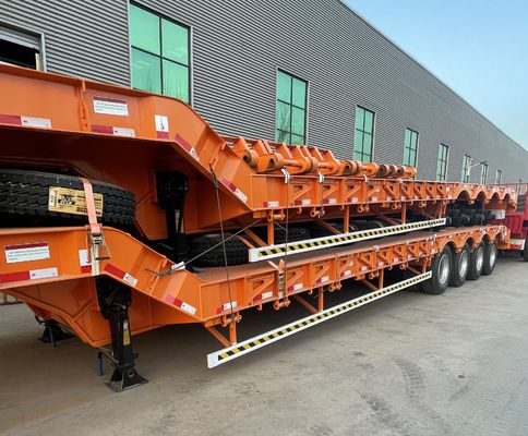 12500/13000/14000/16000x2500/3000x1100/3300mm Container a tre assi Semi-remolchio scheletrico