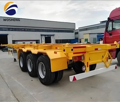 9.0-20*12pcs 90 Rim Truck Trailer per la consegna di container Semi-trailer Skeleton di tutte le dimensioni