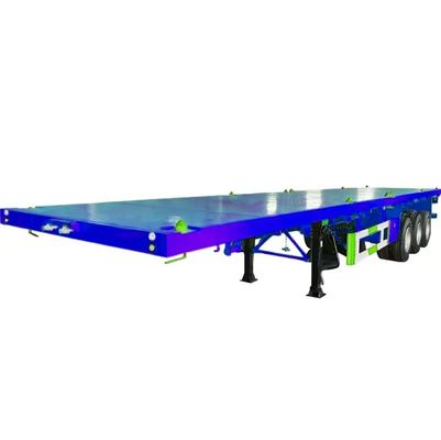 Trasporto 20ft 40ft Container con WS Container Twist Lock 50ft o 53 ft Flatbed Trailers