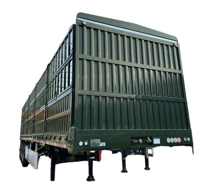 3 o 4 assi 60 tonnellate Parete laterale e recinzione Fence Stake Semi-remorco per rimorchio camion