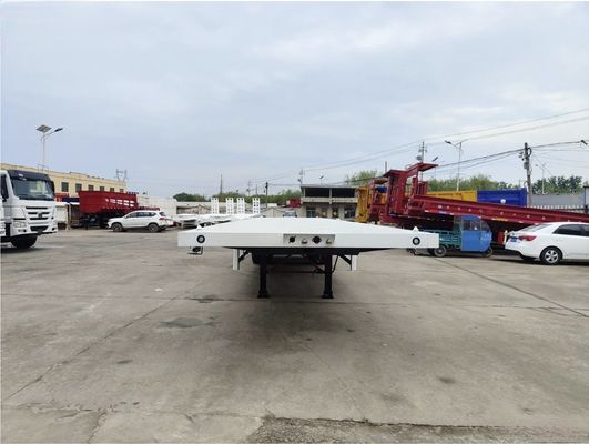 Colore personalizzato 20ft 40ft 45ft Container Flatbed Trailer con elevata capacità di carico