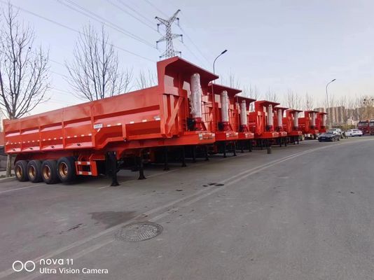 Q345B/T700 semirimorchio in acciaio per il ribaltamento del ribaltatore posteriore diversificato
