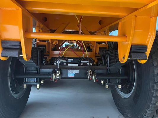 200 tonnellate Max Payload Wosheng Double Link Flatbed Semi-Trailer per il trasporto di container
