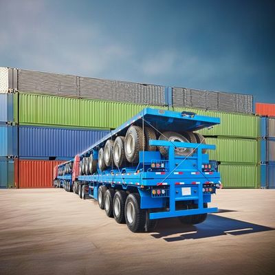 Soluzione per il trasporto: semirimorchio a tre assi e quattro assi con carico massimo di 50000 kg