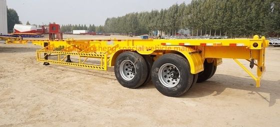 Wosheng Best 2 Axle 20FT 40FT Container Skeleton Semi-Trailer per il trasporto di container