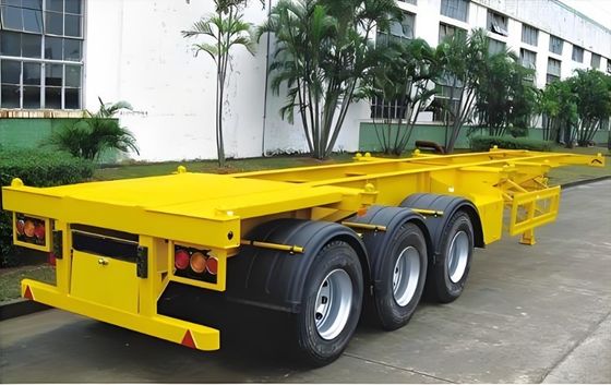 Fresco a foglia 90 w mm*13/16 spessore mm*10 strato Wosheng Container Skeleton Semi-trailer