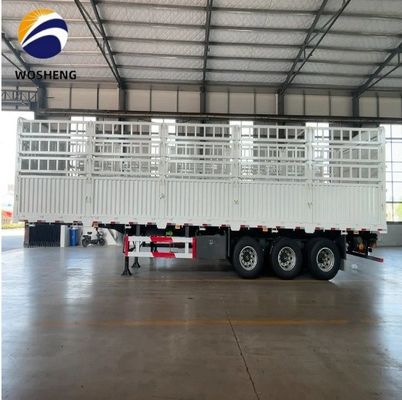 Semi-remorco per recinzione merci a 3 assi 40T a Shandong con camera freno a molla T30/30
