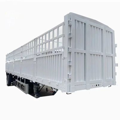 3 assi recinzione stagno acciaio semirimorchio laterale recinzione camion rimorchio con pneumatici 11.00R20