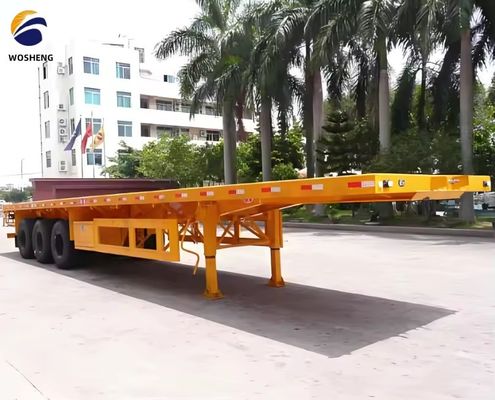 Semi-remorco con Q345B fascio principale personalizzato