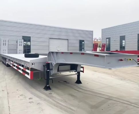 13000x2500x1100 4 assi Lowboy semirimorchio personalizzabile per il trasporto di attrezzature pesanti