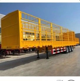 Wosheng 3 asse ingrosso laterale muro scatola recinzione di carico semirimotore rimorchio con 13/16 tonnellate asse