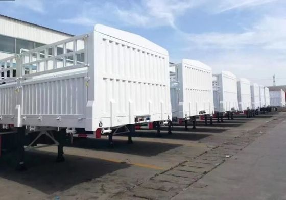 Semirimorchio per il trasporto di 60-100 tonnellate di materiali da costruzione e su richiesta del cliente