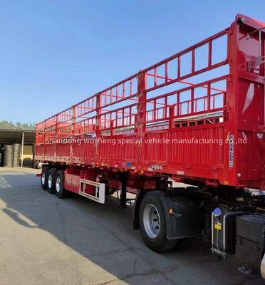 Sosposizione meccanica Fermo per allevamenti Semi-camion rimorchio con pneumatici 12.00R22.5
