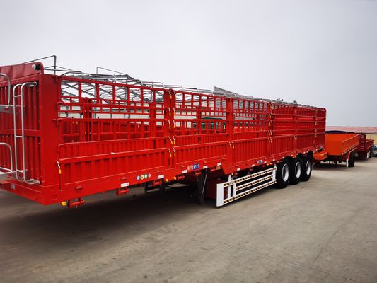 Sosposizione meccanica Fermo per allevamenti Semi-camion rimorchio con pneumatici 12.00R22.5
