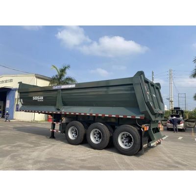 3/4/5 asse Camion a rimorchio a rimorchio con sistema di frenatura a doppia linea