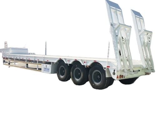 Trasporti attrezzature pesanti con sospensione meccanica a 3 4 5 assi