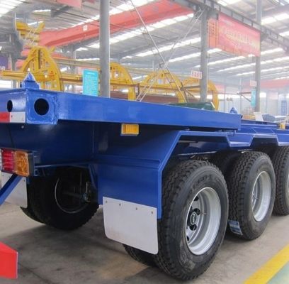 Prezzi accessibili 12400x2500x1550mm Contenitore a sospensione meccanica Chassis Semi-remolchio