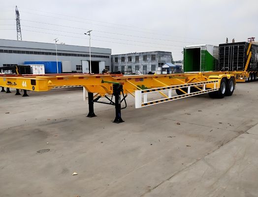 50 tonnellate contenitore di carico utile di trasporto 2/3/4 asse rimorchio di camion scheletro semirimorchio