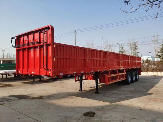 Industria Trasporti 3 assi semirimurato laterale con sospensione meccanica Wosheng