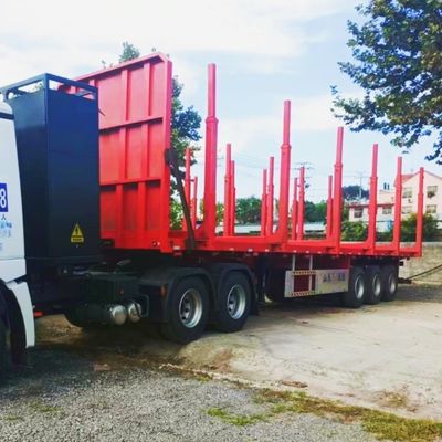 Semi-remolchi con colonne laterali sospensione meccanica