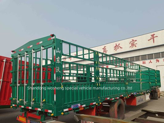 SAF due velocità 28t Heavy Duty Landing Gear 4 Asse Foglia Spring Fence Cargo Semi-Relè
