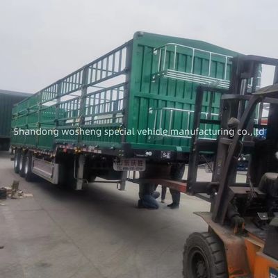 SAF due velocità 28t Heavy Duty Landing Gear 4 Asse Foglia Spring Fence Cargo Semi-Relè
