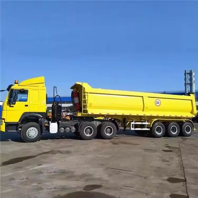 Semi-remolchi per autocarri a quattro assi idraulici