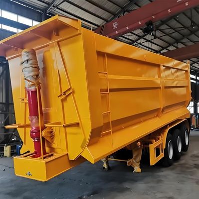Semirimorchio da 50 a 80 tonnellate 3 assi 4 assi 5 assi idraulici inclinante inclinante retro rimorchio