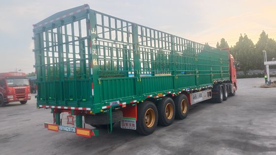 Semi-remolchio per il trasporto di animali e merci da 40 a 80 tonnellate