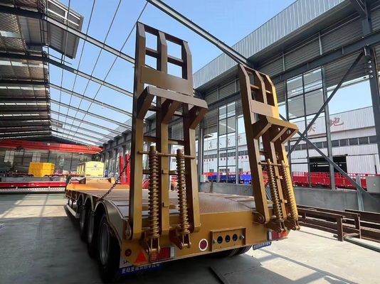 40-100TON Trailers a basso peso per il trasporto sicuro di attrezzature pesanti