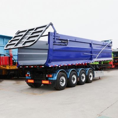 Funzione Trasporto merci Semirimorchio tipo U End Tipper Hydraulic Rear Dump Trailer