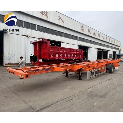 JOST 2&quot; 50mm o3.5&quot; 90mm King Pin 40ft Container Truck Trailer Skeleton Semi Trailer