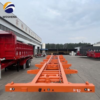 JOST 2&quot; 50mm o3.5&quot; 90mm King Pin 40ft Container Truck Trailer Skeleton Semi Trailer