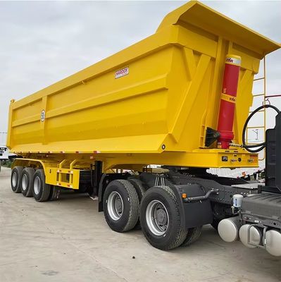 Semi-remolchi di 40 cubi a 3 assi a forma di U per materiali da costruzione